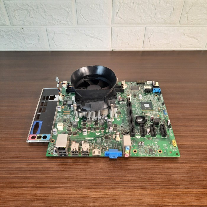 promo  -Satu Set MotherBoard PC Dell Optiplex 390 Asli Copotan dari CPU Tested