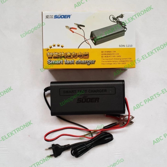 charger aki suoer son 1210 10A