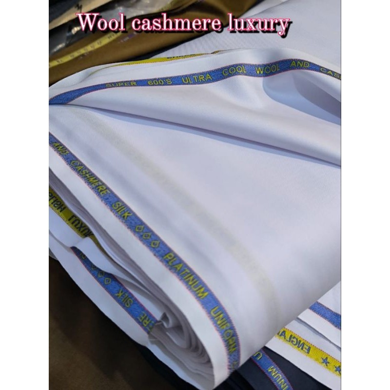 KAIN PUTIH DINAS BAHAN BAJU PNS ASN GURU KEDOKTERAN/PERAWAT/KAIN ATASAN PNS/ASN TERMURAH