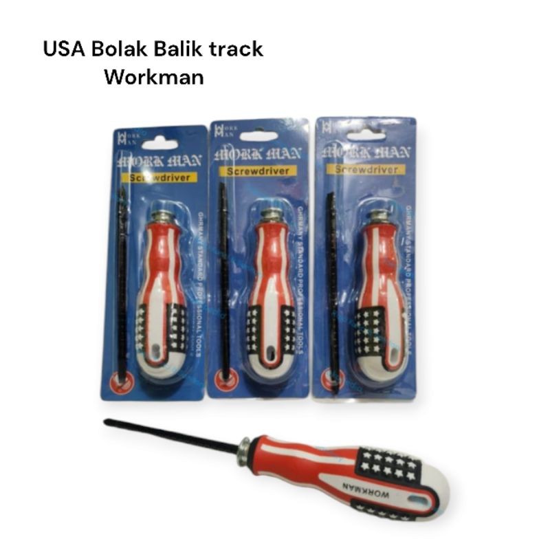 Obeng BB USA Trek Workman / Obeng Amerika Bolak Balik +- Original