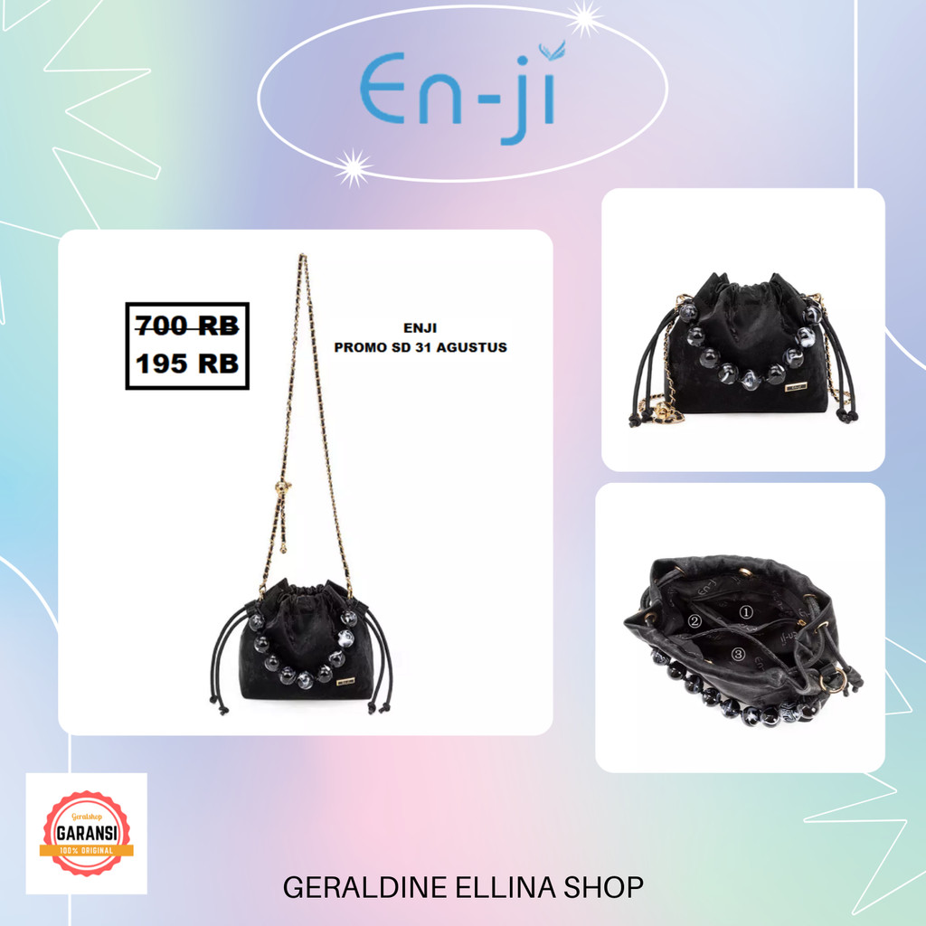 Tas ENJI Wanita  ORIGINAL SALE sling bag seri NONA