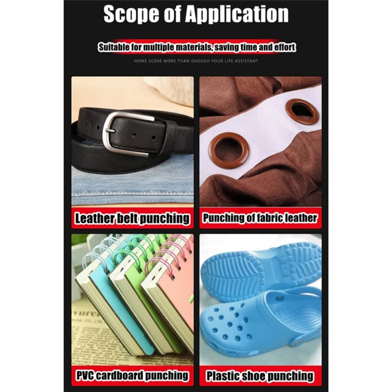 

AB42-Hole Punch,MASTER Heavy Duty Leather Hole Puncher For Belts, Watch Bands, Straps, Dog Collars, Saddles, Shoes, Fabric