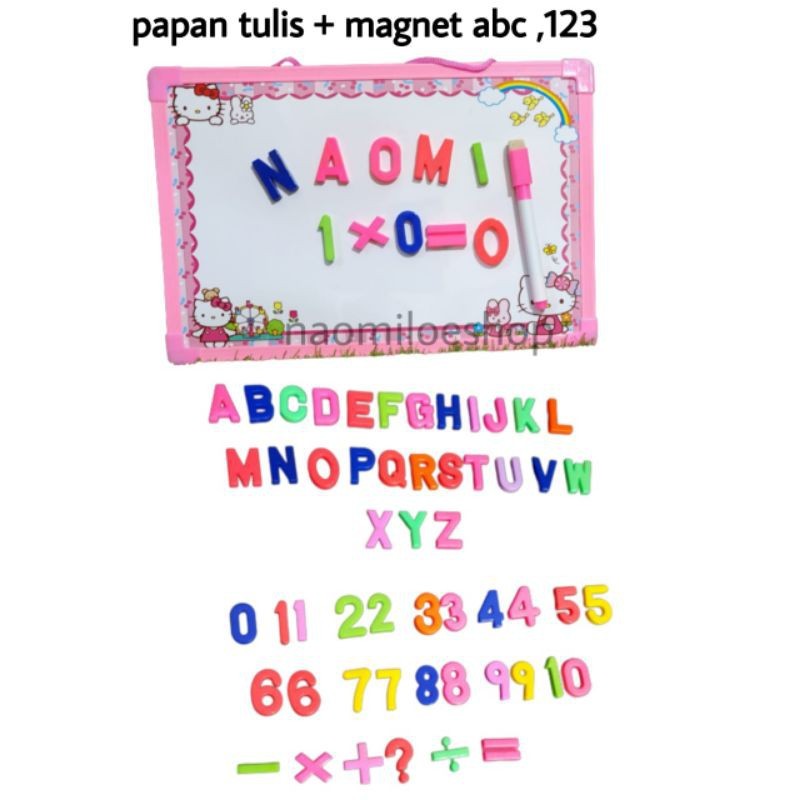 

magnet abc magnet huruf dan magnet angka tempelan magnet kulkas letter and number papan tulis anak