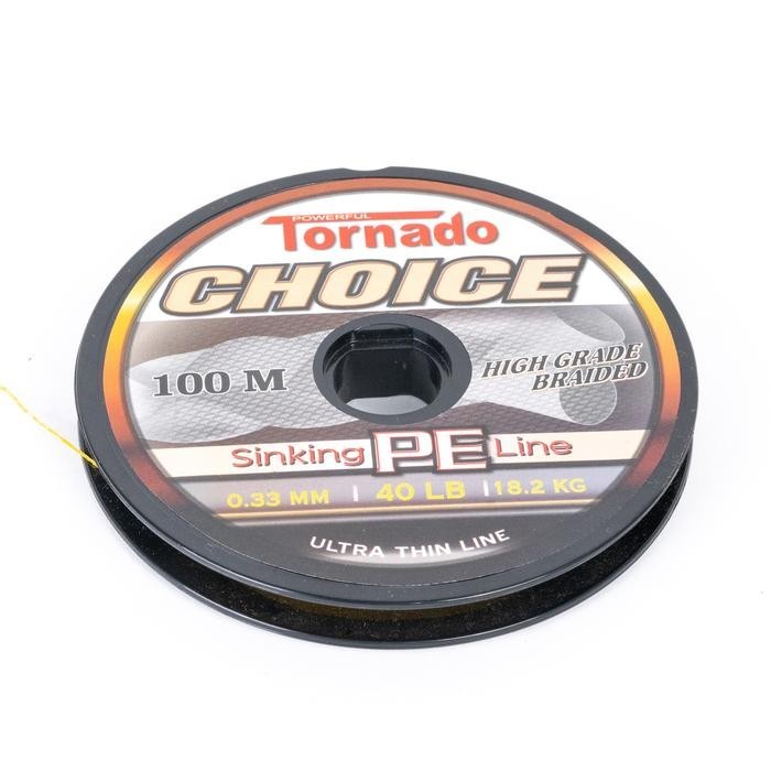 Senar Pancing Fishing Line TORNADO CHOICE PE - 0.18