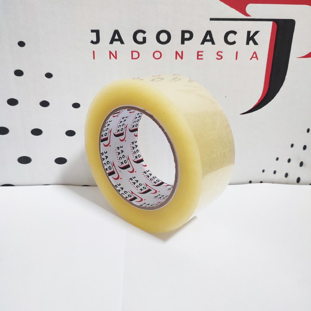 

Lakban Bening 45mm x 200 yard BC - Lakban Packing Paket - Jago Pack Indonesia