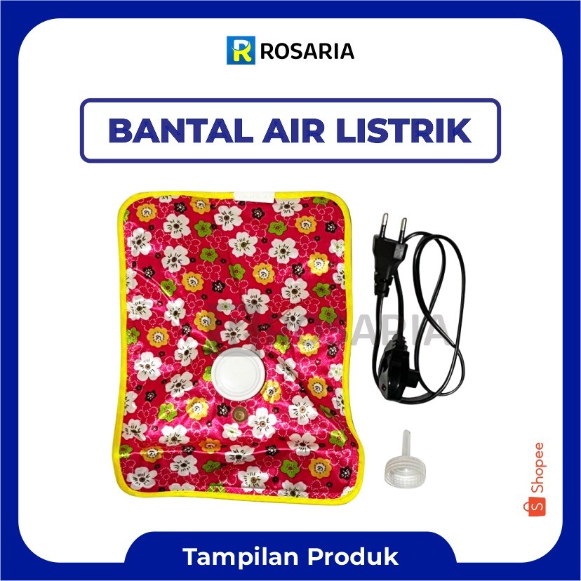 BANTAL AIR LISTRIK Terapi Penghangat Perut Elektrik Kompres Nyeri