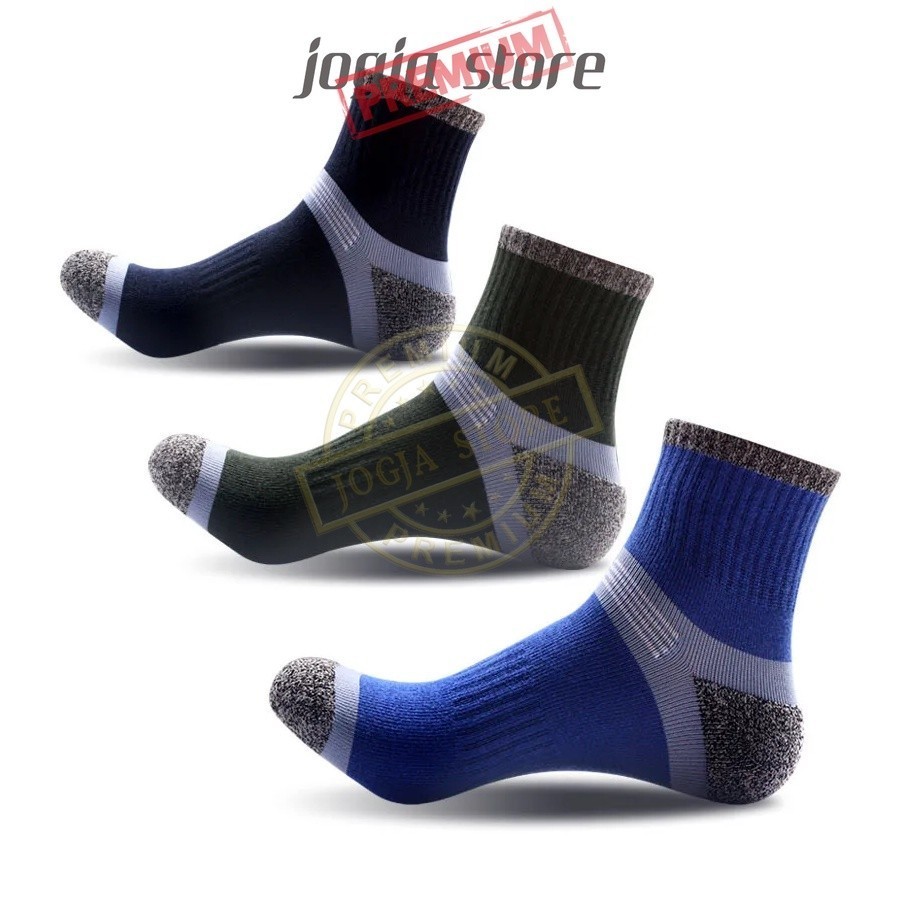 Kaos Kaki Futsal / Tenis / Jogging Tube Sport Socks Kaos Kaki Olahraga Quick Dry