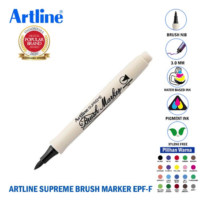 

ARTLINE SUPREME BRUSH MARKER EPF-F