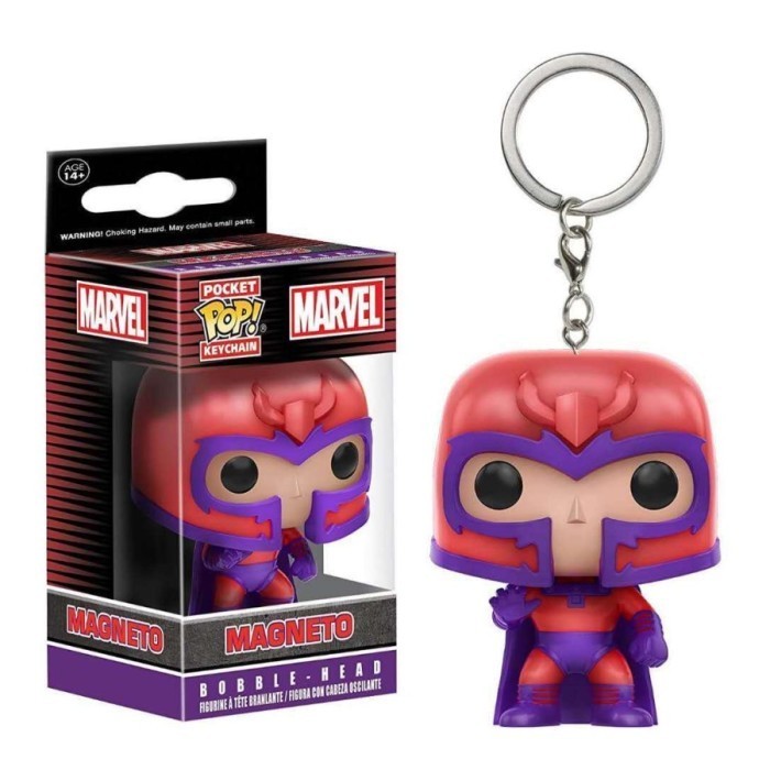 POCKET POP KEYCHAIN MARVEL MAGNETO FUNKO KEYCHAIN