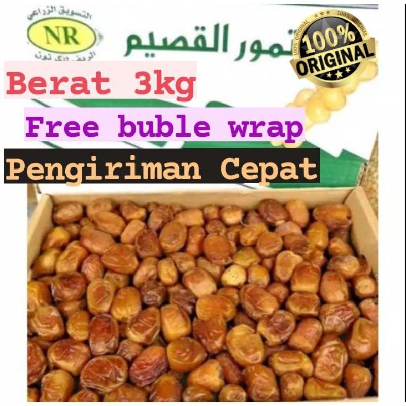 

KURMA SUKARI 3KG, KURMA RAJA, SUKARI BASAH, KURMA BASAH, LEMBUT, MANIS DAN LEGIT / SUKARI PREMIUM