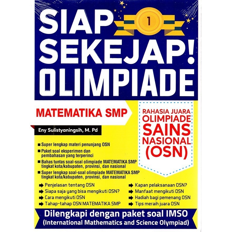 Gramedia Surabaya - Siap Sekejap  Olimpiade Matematika Smp Rahasia Juara Olimpi