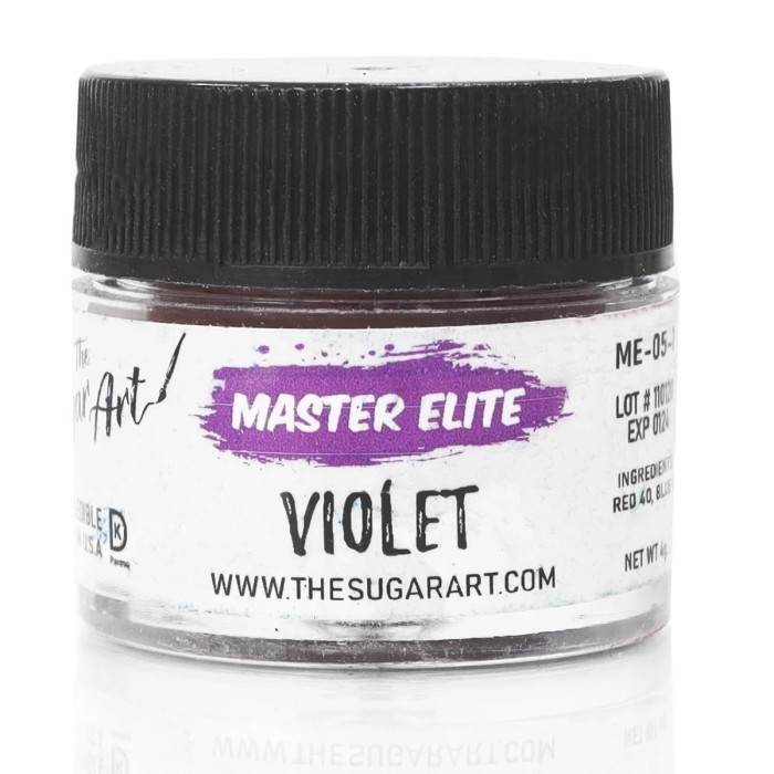 

4 Gr Violet Master Elite Sugar Art Pewarna Makanan Food Coloring BAR