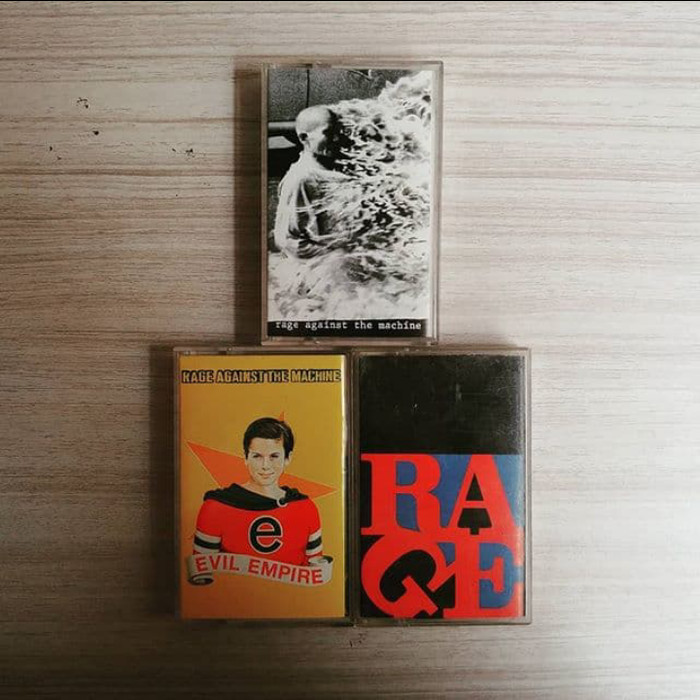 "V.NLN" - READY STOCK rage against the machine - evil empire renegade Kaset pita original