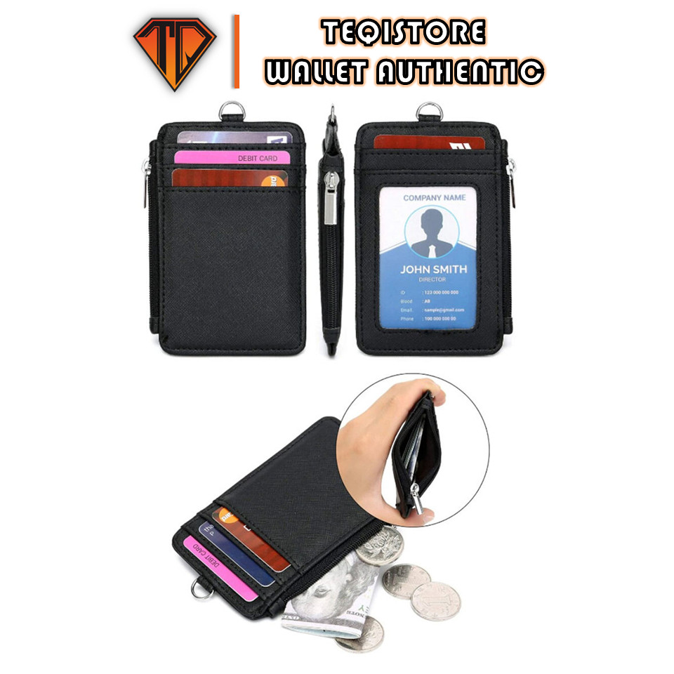

Dompet Gantungan Nama Id card Holder Kantoran Kartu Identitas Murah 5 Slot Name Tag