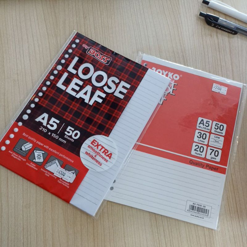 

LOOSE LEAF A5 JOYKO / BIG BOSS