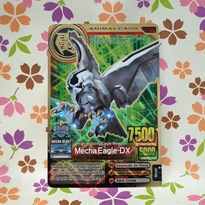 animal kaiser mecha eagle DX gold