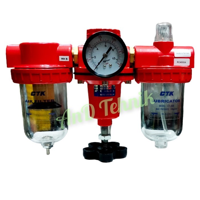 CTK Air Control Unit CFRO-600 / Air Filter Regulator Double Kompresor