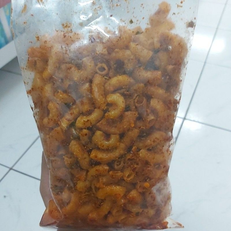 

Snack Makaroni Bantet Pedas Daun Jeruk 200gr