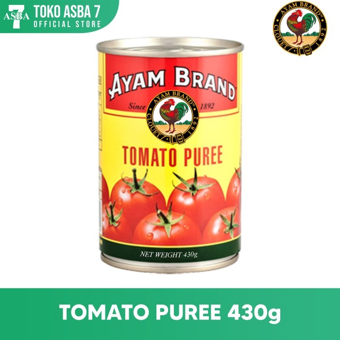 

AYAM BRAND TOMATO PURE 430 GR