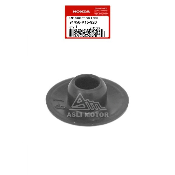 91456-K15-920 Tutup Baut L Raiser Stang Cap Socket Bolt 8 MM CB 150 R LED Beat Street