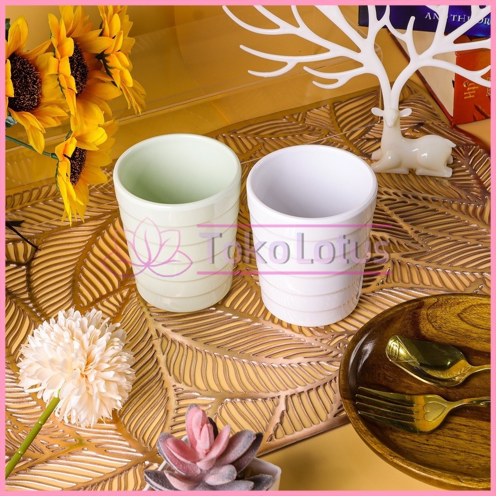 Gelas Melamin Lurus 3 - 3,8 inch Cangkir Lurus DAN Cangkir ulir  Melamin Tinggi dengan varian yang e