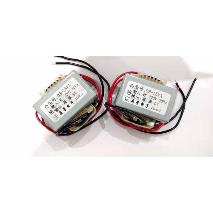 Transformer Travo 15W AC 220V to AC 9V/12V/15V/24V (1820) - AC 9V