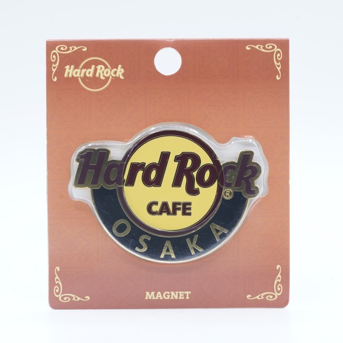 Hard Rock Cafe Osaka Japan Ueno Classic Core Logo Magnet Collection Merchandise Hardrock | SKU 3.011