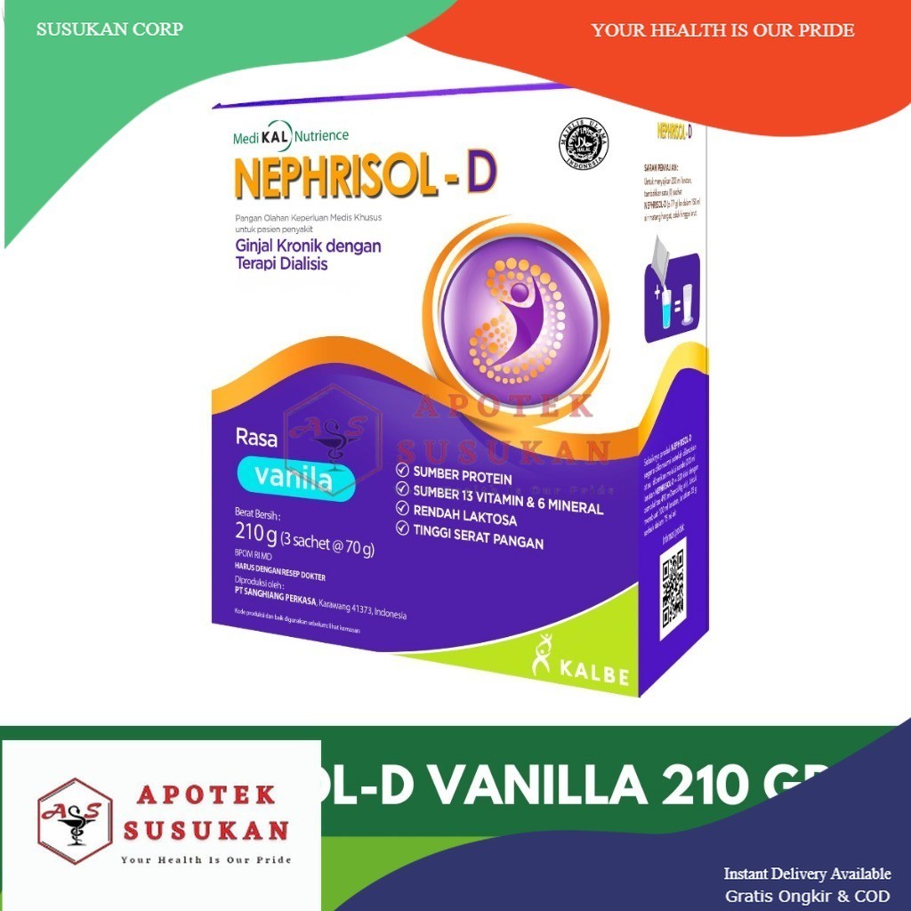 

Nephrisol-D Vanilla/Cappuccino 210gr