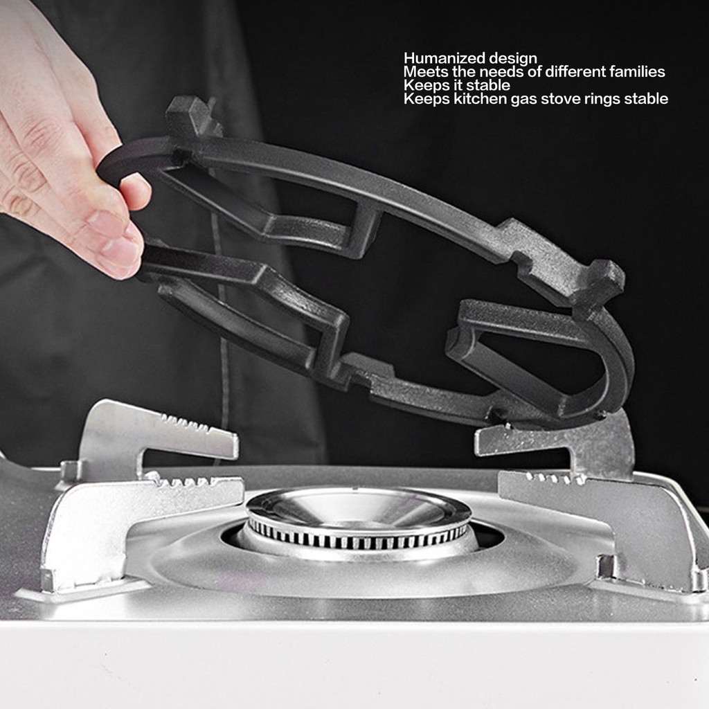 Cast Iron Wok Rack Universal Slip Resistant Gas Stove Wok Ring for Kitchen Accessories Cast Iron Wok