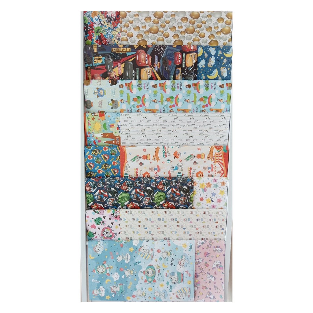 

Kertas Kado Sansan Wawa / Pembungkus Kado / Paper Bag