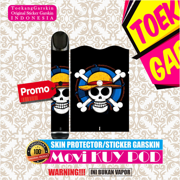 GARSKIN SKIN ORIGINAL STICKER MOVI KUY MOTIF PREMIUM ONE PIECE KEPALA6