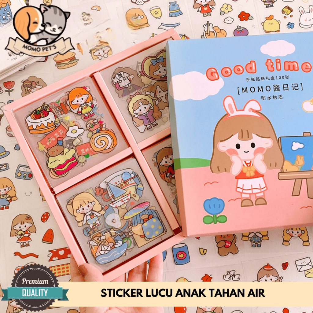 

Stiker Anak Lucu Aesthetic Cutting Sticker Karakter Dekorasi