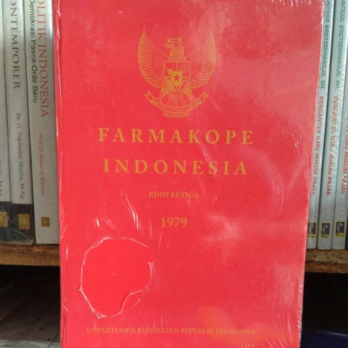 buku farmakope Indonesia edisi 3