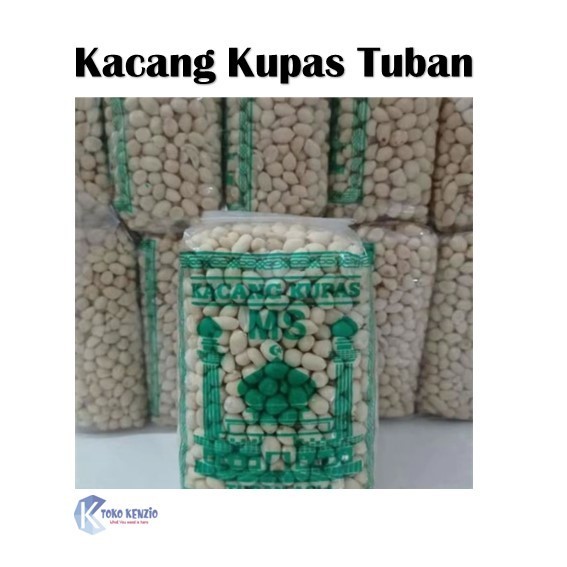 

Kacang Kupas TUBAN ASLI Kualitas Super Kemasan 350gr