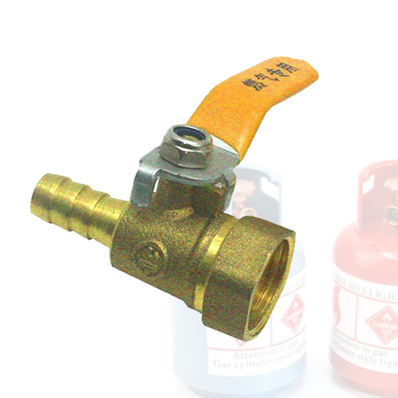 Stop Kran Gas Valve Keran Gas 1/2" Inch ball valve Gas kuningan Mini