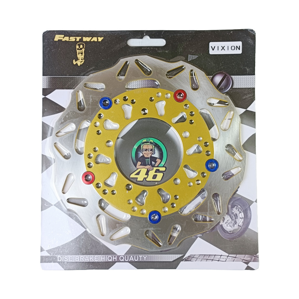 Piringan Cakram Depan Variasi  Motor Yamaha Vixion Old original , Vixion New , Byson BAUT 5 sepeda m