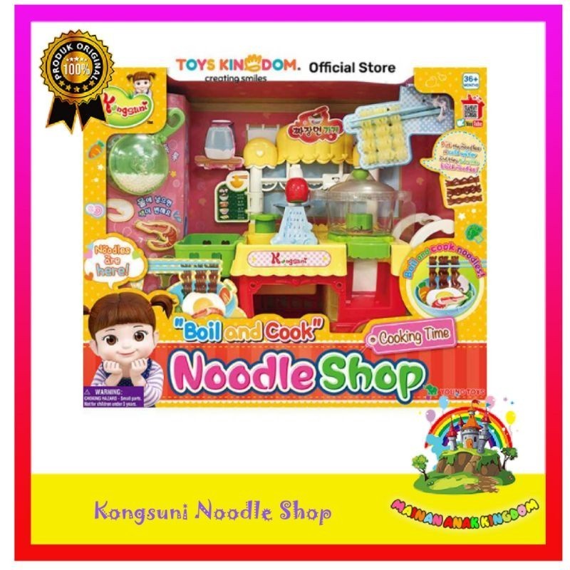 Mainan Masak-Masakan Kongsuni Noodle Shop Cooking Playset Pretend Play Toko Mie