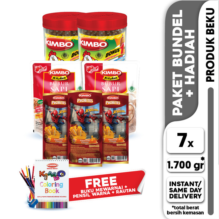 

Paket KIMBO Happy Kids + FREE Coloring Book