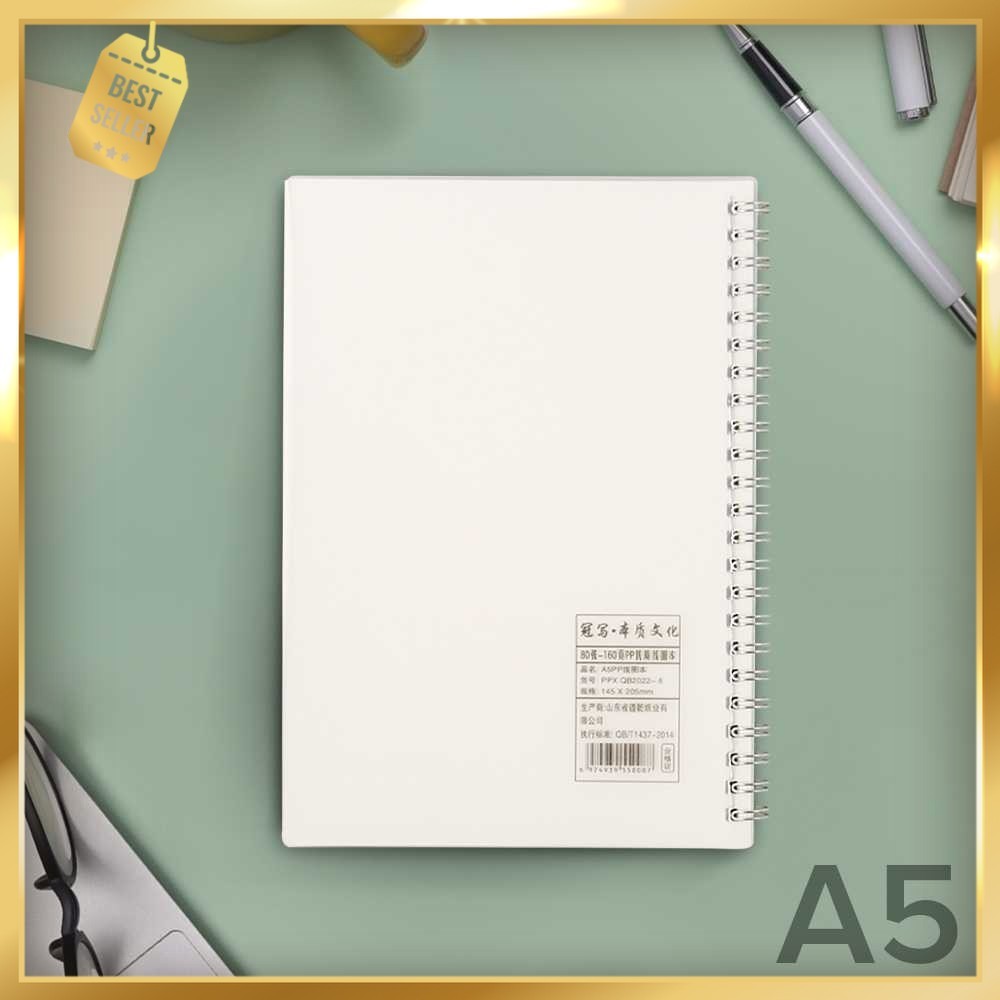 

JIANWU Buku Binder Catatan Jurnal Harian Notebook Ukuran A5 - S2526