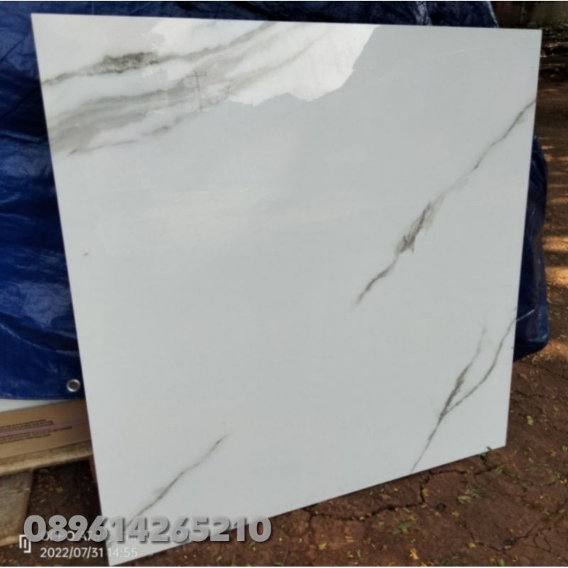 Granit Lantai 80x80 Indogres Putih Motip titanio statorio murah