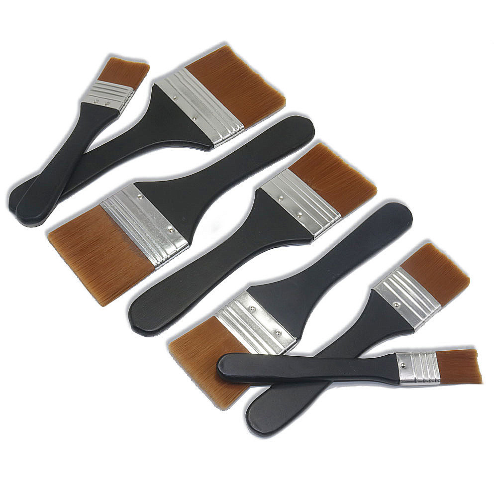 

1 Pcs Oil Painting Brush Nylon Paint Brushes Set for Acrylic Oil Drawing Watercolor Wooden Painting Brush Tools Art Supplies