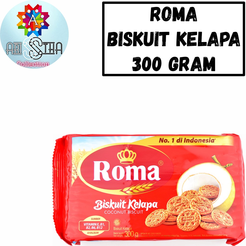 

Roma Biskuit Kelapa 300 Gram