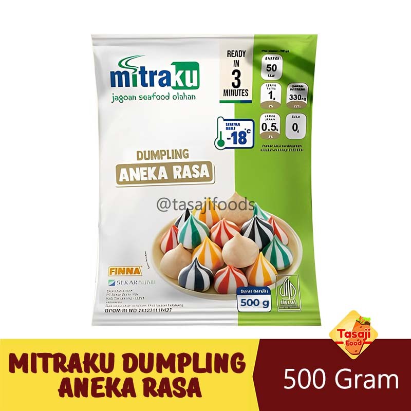 

Mitraku Fish Dumpling Mix Aneka Rasa 500 gr