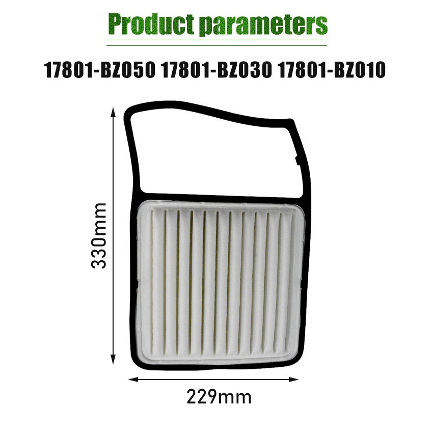 Filter Udara Avanza VVTI Denso DXA 17801-BZ050 17801-BZ030 17801-BZ010
