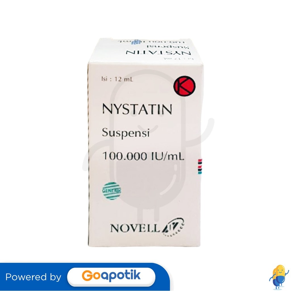 Nystatin Novel 100000 Iu/Ml Suspensi 12 Ml