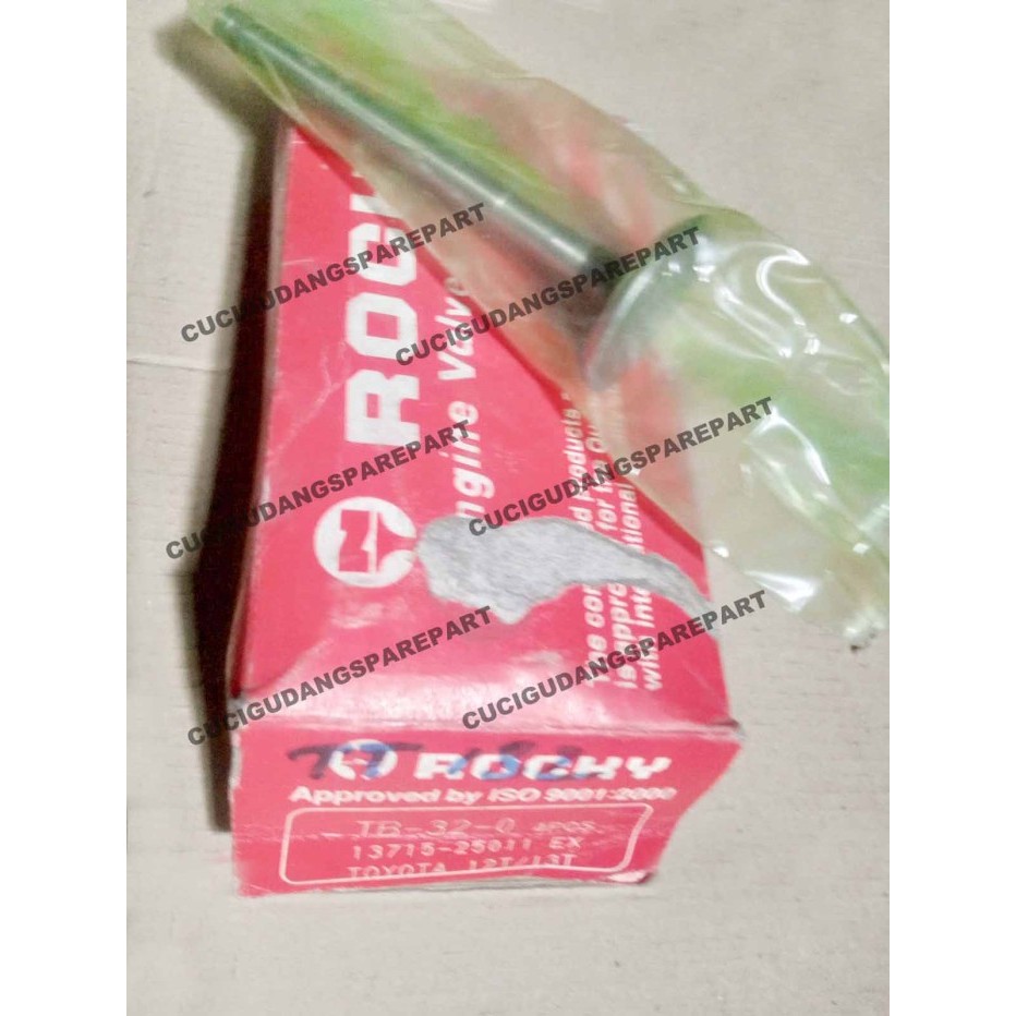 Klep EX api engine valve rocky Japan Corona TT132 TT 132