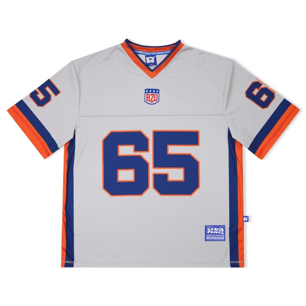 Jersey Oversize Rugby NFL | Michigan BW 65  | Streetwear   Boxy Fit | Retro | Vintage | Music | Musi