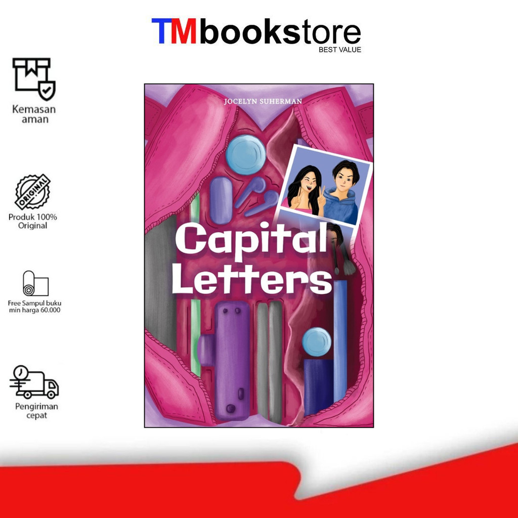 Novel Capital Letters - Jocelyn Suherman - Tmbookstore