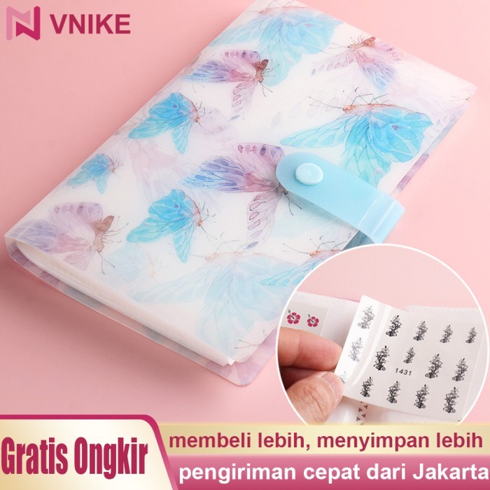 Album Foto Polaroid 120 Slot Untuk 2R Alat Nail Art VNIKE Album Tempat Kartu Nama Photo Lomo Card Te