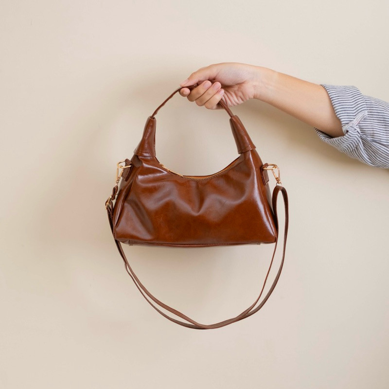 Tas cewek Putih TGS - Tas Selempang Wanita HOBO Handbagsimpel kecil murah